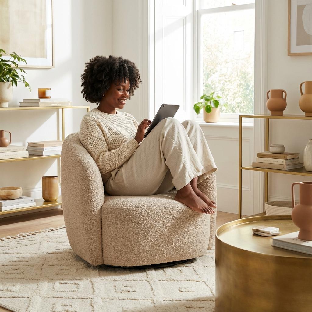 Woman reading a love note